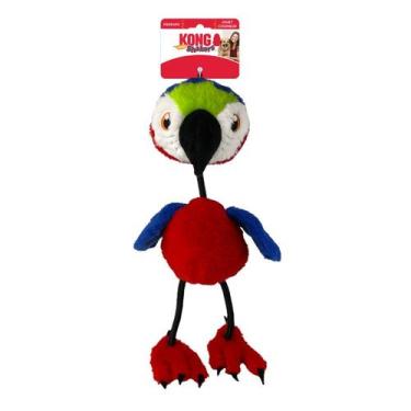 Imagem de Brinquedo Pelúcia Kong Shakers Wingz Para Cães Md / Gd - Vermelho