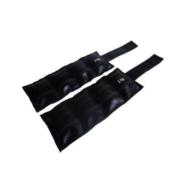 Imagem de Par de Caneleiras Tornozeleira Academia Ginástica 2,0kg