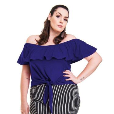 Imagem de Blusa Cigana Com Babado De Amarração