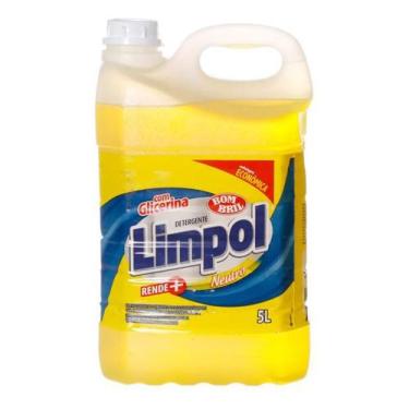 Imagem de Detergente Líquido Limpol Neutro Com 5 Litros