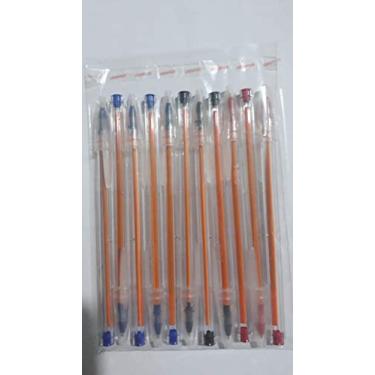 Imagem de Caneta Bic Ponta Fina (0.7) Azul, Preta E Vermelha -kit C/11