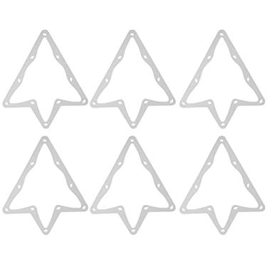 Imagem de ZJchao Conjunto de Rack de Bola da Piscina, 6pcs Bolas de Mesa de Sinuca Triângulo Mágico Piscina de Mesa de Lençóis para Jogos de Bilhar de 8, 9-Bolas e 10