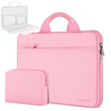 Imagem de Hseok Capa fina para laptop de 13 a 14 polegadas com capa pequena compatível com MacBook Pro de 14 polegadas M3 M2 M1 2024-2021, todos os modelos de MacBook Air/Pro de 13,3 polegadas, XPS 13/14, a