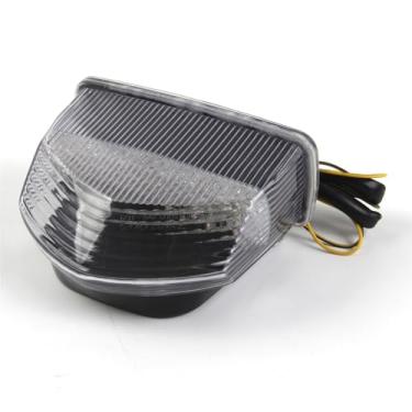 Imagem de Lanterna traseira de LED transparente Arashi para Honda CBR600RR 2007-2011, luz traseira de freio de seta, acessórios de substituição integrados para motocicleta