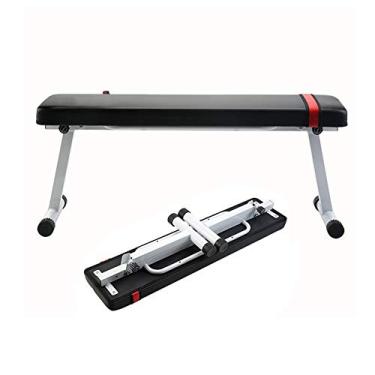 Imagem de LMJYU Banco de treinamento de peso utilitário de fitness, dobrável, banco inclinado AB para treino de corpo inteiro, equipamento de fitness para academia em casa, super carga 200 kg