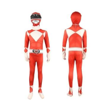 Imagem de Fantasia De Cosplay Power Rangers Samurai Para Adultos E Crianças, Mac