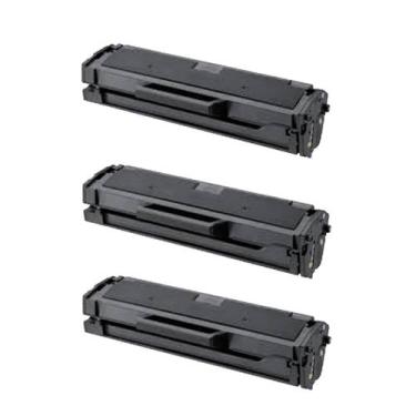 Imagem de Kit 3 Toner Samsung D101S D101 para impressoras ML2160 ML2165 SCX3400