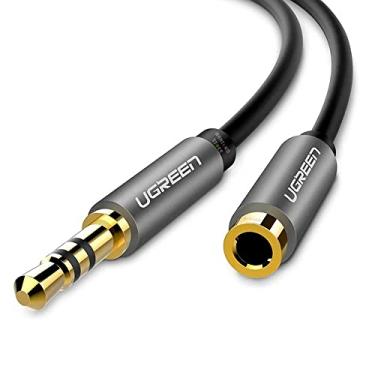 Imagem de U.green Cabo de Áudio 3.5mm Macho Fêmea Cabo de Áudio Extensor Smartphone Tablet Fone Ouvido Conectores Banhado a Ouro Design Redondo Flexível Sem Emaranhados/No Brasil