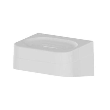 Imagem de Saboneteira de Parede Porta Sabão Autocolante Adesivo Fixo Instalação 