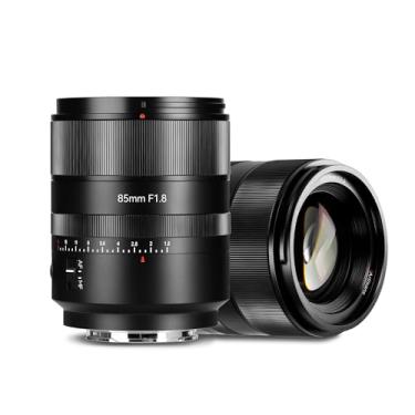 Imagem de 7artisans Lente de foco automático de quadro completo de 85 mm f/1.8 para retrato | Compatível com câmeras Panasonic LUMIX S Series e Sigma L Mount (preto)