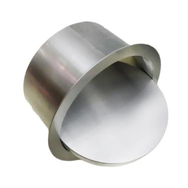 Imagem de Caixotes de lixo, capas de bancada embutidas pré-fabricadas, tampas redondas de lata de lixo de cozinha com ilhós de aço inoxidável, tampa de lata à prova de ferrugem e para cozinha, banheiro