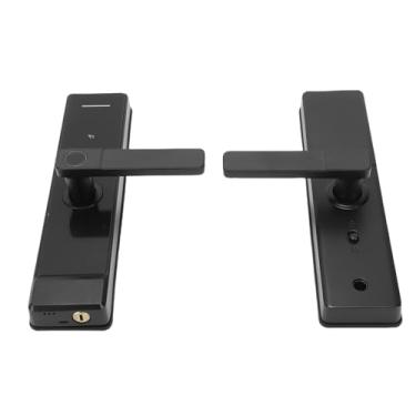 Imagem de Yinhing Fechadura Inteligente para Maçaneta de Porta, Fechadura Eletrônica Com Impressão Digital Com Controle por Aplicativo, Desbloqueio de Chave Com Senha de Cartão Inteligente,