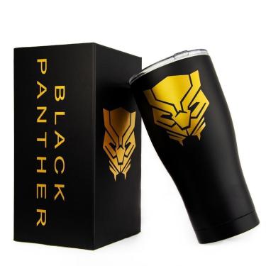 Imagem de Copo Térmico Inox 900ml Pantera Negra Marvel-Unissex