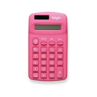Imagem de Calculadora De Bolso - 8 Dígitos Desligamento Automático Rosa