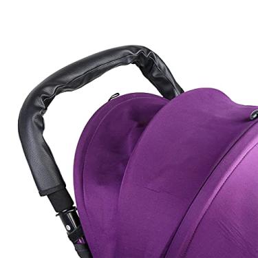 Imagem de Luvas de Ajuda para Carrinho de Bebê Criança Carrinho de Bebê Pram Preto