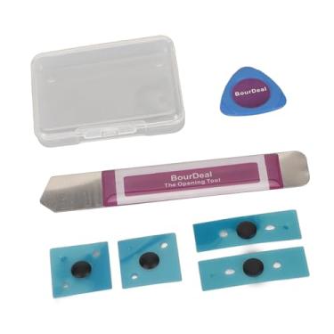 Imagem de Almofada Inferior da Caixa do Laptop, Pés Inferiores do Laptop, Substituição Segura e Antiderrapante, Tamanho Profissional Preciso para Reparo (Preto)