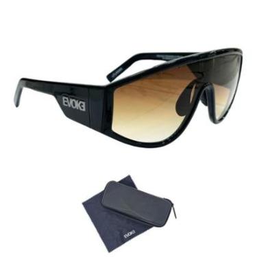 Imagem de Óculos de Sol Evoke On Court A01T Midnight Shine Silver Grad-Unissex