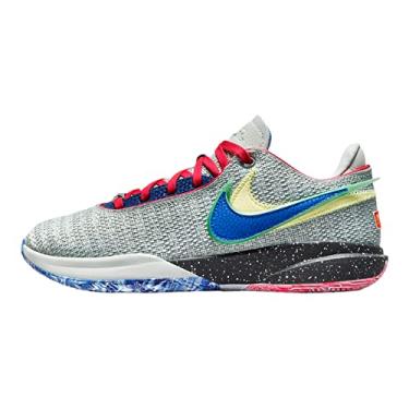 Imagem de Nike Zoom Lebron NXXT Gen Tênis masculino, Prata Clara Hyper Royal Multi Colorido, 43
