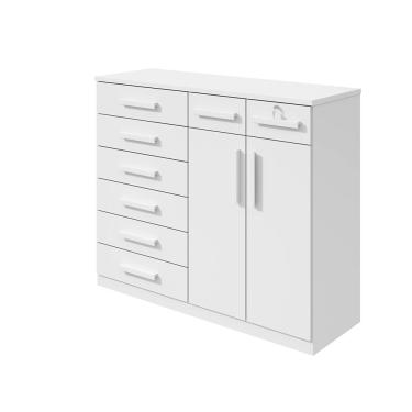 Imagem de Cômoda Toronto 2 pt 8 gv Branca