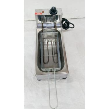 Imagem de FRITADEIRA ELÉTRICA EM AÇO INOx 1 CUBA 2 LITROS - MORAIS COIFAS E VITR