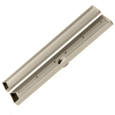 Imagem de Ralo Oculto Linear de Embutir 5x50 Para Porcelanato Bege