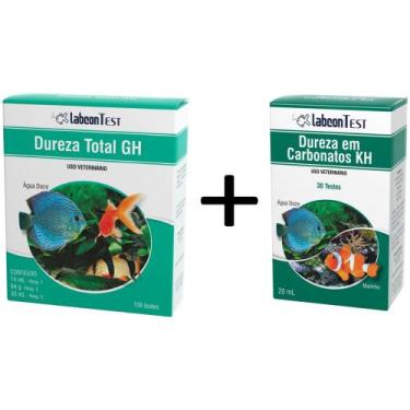 Imagem de Kit Labcon Dureza Total Gh + Dureza Em Carbonatos Kh - alcon