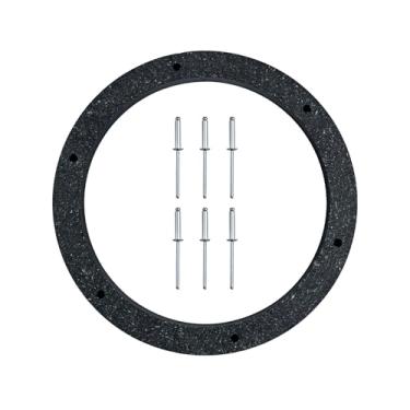 Imagem de Forro de embreagem de trator de jardim com rebites compatível com cortador de grama gravely para 08751000 06807800 para modelos gravely peças de embreagem de resina