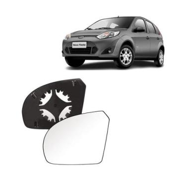 Imagem de Vidro e Base Retrovisor Fiesta 2003 Em Diante Lado Esquerdo - BLAWER