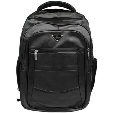 Imagem de Mochila Victtoria Voice Escolar Notebook Impermeável Unissex, Preto, U