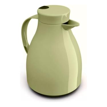 Imagem de Garrafa Térmica Com Gatilho Paris Chá/Café 500ml(Verde)