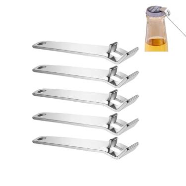 Imagem de PLAYTHROUGH Mini abridor de garrafas, pequeno abridor de garrafas, ferramenta de abertura pequena para enfermeiras, farmácias e casa (5 peças)