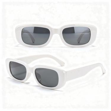 Imagem de Óculos De Sol Vintage Feminino Uv400 Moda/praia Desenho:VintageCor:Bra