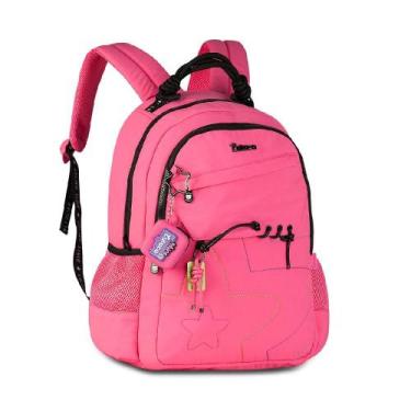 Imagem de Mochila luluca de costas 17,5 ref lu27030, ROSA, 17
