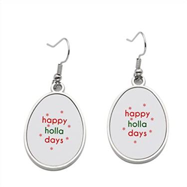 Imagem de Brinco Happy Holla Days – Brincos pendurados para meninas – Presente de festa de aniversário dos namorados