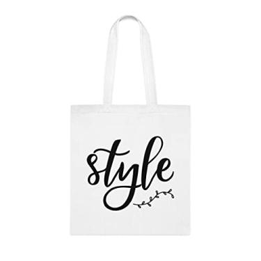 Imagem de Sacola de estilo, presente de sacola de estilo, bolsa de ombro estilosa, bolsas reutilizáveis de estilo, ideia de presente de cesta de natal de aniversário, presente para ela, presente