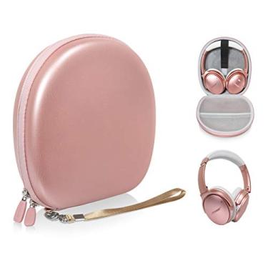 Imagem de Capa para fone de ouvido Bose QuietComfort 35 Wireless Headphones II, QC35, QC25, QC2, QC15, QC3, SoundLink On-Ear, OE, OE2/2i; JBL E55BT, Quincy Edition, Tune 600, E45BT; Sony MDRXB950, XB650, Rose Gold