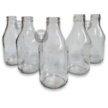 Imagem de 15 Garrafas Coquinho Art & Lar Vidro 200ml - Art & Lar Artesanatos