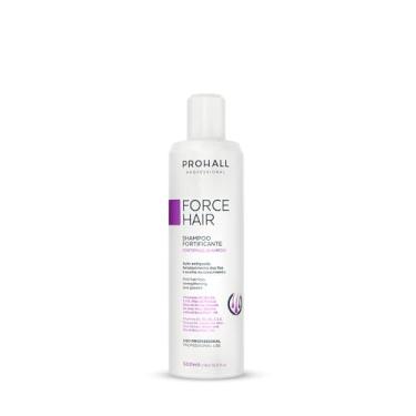 Imagem de Shampoo Crescimento Acelerado Prohall Force Hair - Fortificante Anti Queda, Volume e Força, 500ml