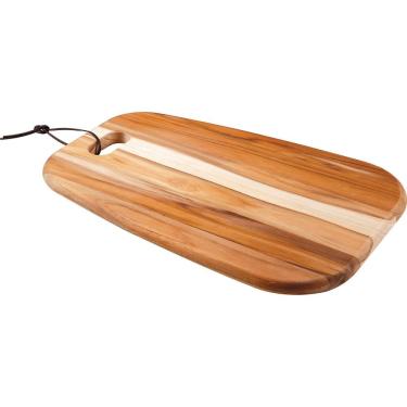 Imagem de Tábua Para Antepasto Provence Em Madeira Teca Fsc 40x27cm Tramontina