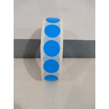 Imagem de Etiqueta Redonda Colorida Bolinha 19mm 1.000 Unid. - RPrint Etiquetas,