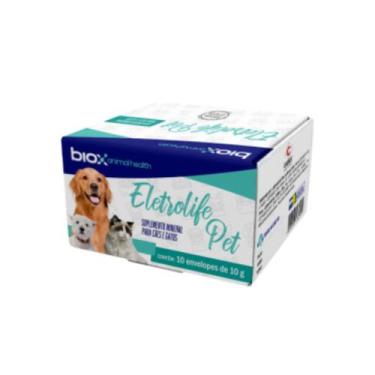 Imagem de V Eletrolife Pet 10x10gr Suplemento Mineral - Biox - Biox Animal Healt