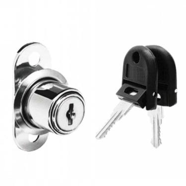 Imagem de Fechadura Pressão P/ Porta de Correr Tambor 22mm 24,5mm 32mm - Hardt /