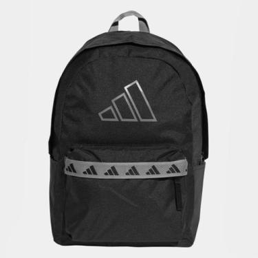 Imagem de Mochila Adidas CL Tape Backpack, Preto, Único