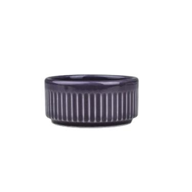 Imagem de Germer, Ramekin redondo em porcelana, modelo assar ou servir, refratária, Ø 6 cm, 50 ml, Ameixa