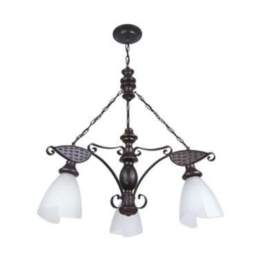 Imagem de Lustre Rústico 503E Luminária Rústica 3 Lâmpadas Luminárias Mí¼ller