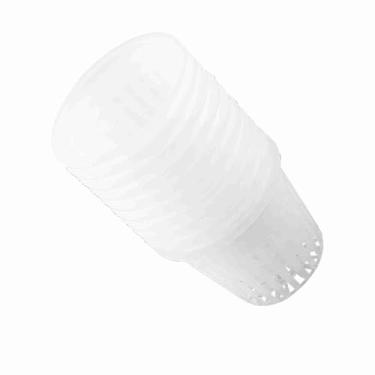 Imagem de Mingzhe Cesta de Plantio Hidropônica Decoração Multicolorida Durável para Jardim Interno (Branca)