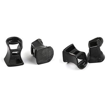 Imagem de Protetores de salto agulha protetor de salto alto que economiza o calcanhar sendo destruído para festas de casamento ao ar livre, celebrações de 3 tamanhos - preto