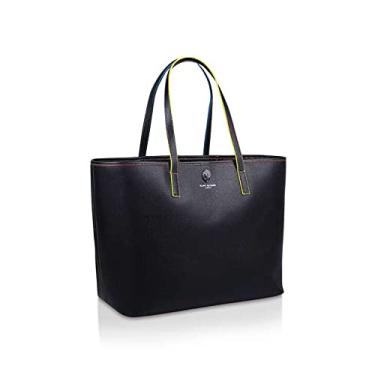 Imagem de Kurt Geiger London Bolsa de compras de couro Richmond - preta/outra - PVP: £179, preta, grande