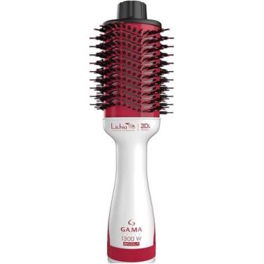 Imagem de Escova Secadora Lichia 3D Gama Branca 1300W Bivolt