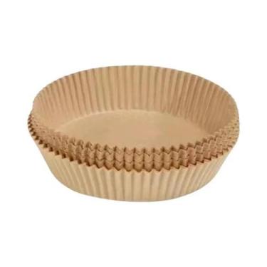 Imagem de Forro Antiaderente Descartável Para Fritadeira a Ar, Papel Manteiga Pa